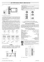 Предварительный просмотр 2 страницы jablotron JA-151IR Quick Start Manual