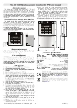 Preview for 2 page of jablotron JA-153E Manual