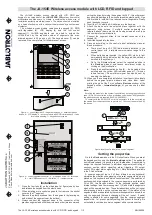 jablotron JA-154E Manual preview