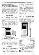 Preview for 2 page of jablotron JA-154E Manual