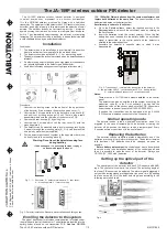 jablotron JA-159P Installation предпросмотр