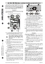 Предварительный просмотр 1 страницы jablotron JA-16A RB Manual