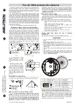 Предварительный просмотр 1 страницы jablotron JA-180S Quick Start Manual