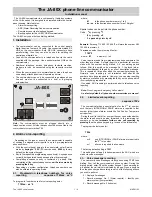 Preview for 1 page of jablotron JA-80X Installation Manual