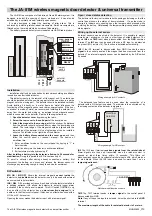 jablotron JA-81M Quick Manual preview