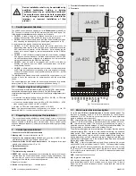 Предварительный просмотр 3 страницы jablotron JA-82K OASiS Installation Manual