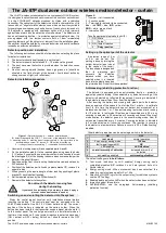 jablotron JA-87P Quick Start Manual предпросмотр