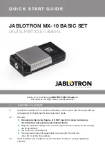 jablotron MX-10 BASIC SET Quick Start Manual preview