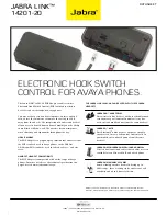 Jabra 14201-20 - Datasheet предпросмотр