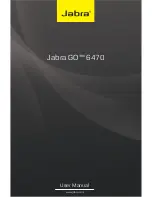 Jabra 6470-15-207-505 - GO 6470 - Headset User Manual preview