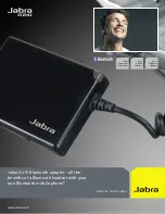 Предварительный просмотр 1 страницы Jabra A210 Specifications