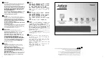 Preview for 5 page of Jabra A320s Installation Manual