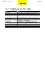 Предварительный просмотр 2 страницы Jabra BIZ 1900 Series Datasheet