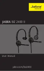 Jabra BIZ 2400 II User Manual предпросмотр