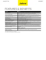 Preview for 2 page of Jabra BIZ 360 Datasheet