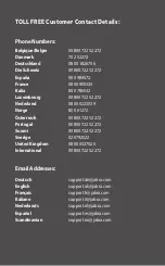 Preview for 2 page of Jabra BT2020 - Headset - Over-the-ear Instruction Manual