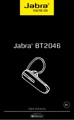 Preview for 1 page of Jabra BT2046 User Manual