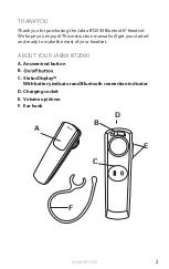 Preview for 3 page of Jabra BT2090 User Manual