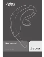 Jabra BT250 - Headset - Over-the-ear User Manual preview