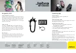 Preview for 2 page of Jabra BT3010 Quick Start Manual