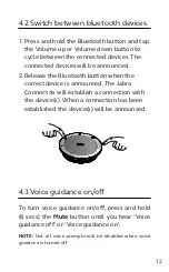 Preview for 10 page of Jabra Connect 4s User Manual