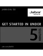 Preview for 2 page of Jabra DIAL 550 Get Started