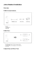 Preview for 1 page of Jabra EHS30 Installation Manual