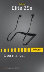 Jabra Elite 25e User Manual preview