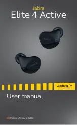 Jabra ELITE 4 ACTIVE User Manual preview