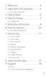 Предварительный просмотр 3 страницы Jabra Elite 45h User Manual