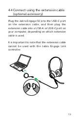 Preview for 13 page of Jabra Engage 50 Stereo User Manual