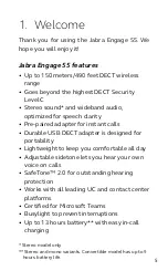 Preview for 5 page of Jabra Engage 55 User Manual