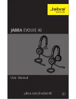 Jabra EVOLVE 40 User Manual предпросмотр