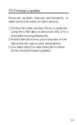 Preview for 25 page of Jabra Evolve 65e User Manual