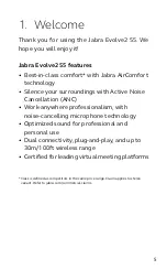 Preview for 2 page of Jabra EVOLVE2 55 User Manual