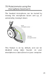 Предварительный просмотр 28 страницы Jabra Evolve2 75 User Manual