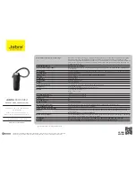 Preview for 1 page of Jabra EXTREME2 Technical Specifications