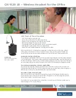 Preview for 1 page of Jabra GN 9120 LR Specifications