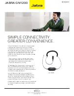 Предварительный просмотр 1 страницы Jabra GN1200 Datasheet