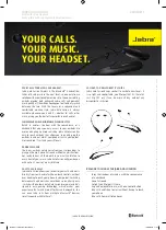 Jabra HALO FUSION Quick Start Manual preview