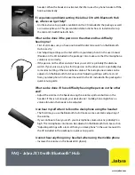 Preview for 2 page of Jabra JX10 - MANUAL 2 Faq