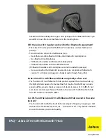 Preview for 4 page of Jabra JX10 - MANUAL 2 Faq