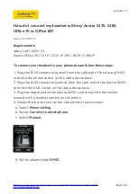 Jabra Link 14201-10 Quick Start Manual preview