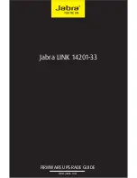 Preview for 1 page of Jabra LINK 14201-33 Firmware Upgrade Manual