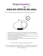 Jabra link 14201-43 Setup preview