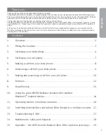 Preview for 4 page of Jabra M5390 User Manual