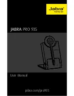 Preview for 1 page of Jabra PRO 935 User Manual