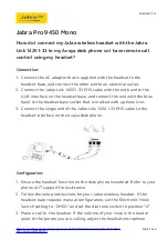 Jabra Pro 9450 Mono Quick Start Manual preview