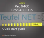 Предварительный просмотр 1 страницы Jabra Pro 9460 Quick Start Manual