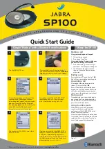 Предварительный просмотр 1 страницы Jabra SP100 Quick Start Manual